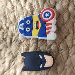 Superhero croc jibbitz